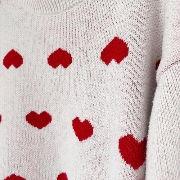 ❤️HEART  Knit Sweater by Goodnight Macaroon - Picture 3 of 4